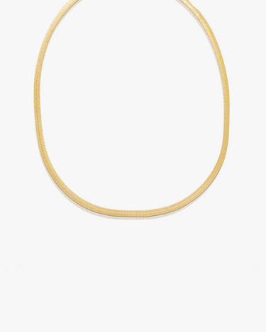Maelle Herringbone Chain Necklace