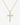 Everyday Bezel Cross Necklace