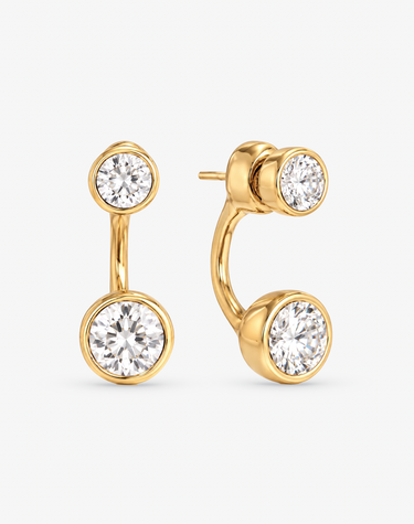 Full Circle Drop Earrings