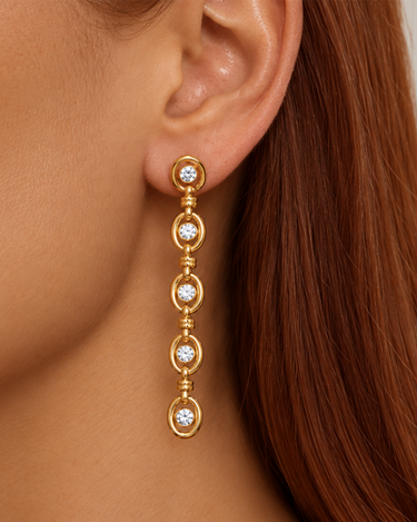 Orbit Drop Earrings